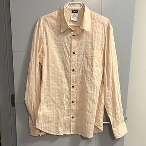 Dolce & Gabbana Light Peach Striped Shirt